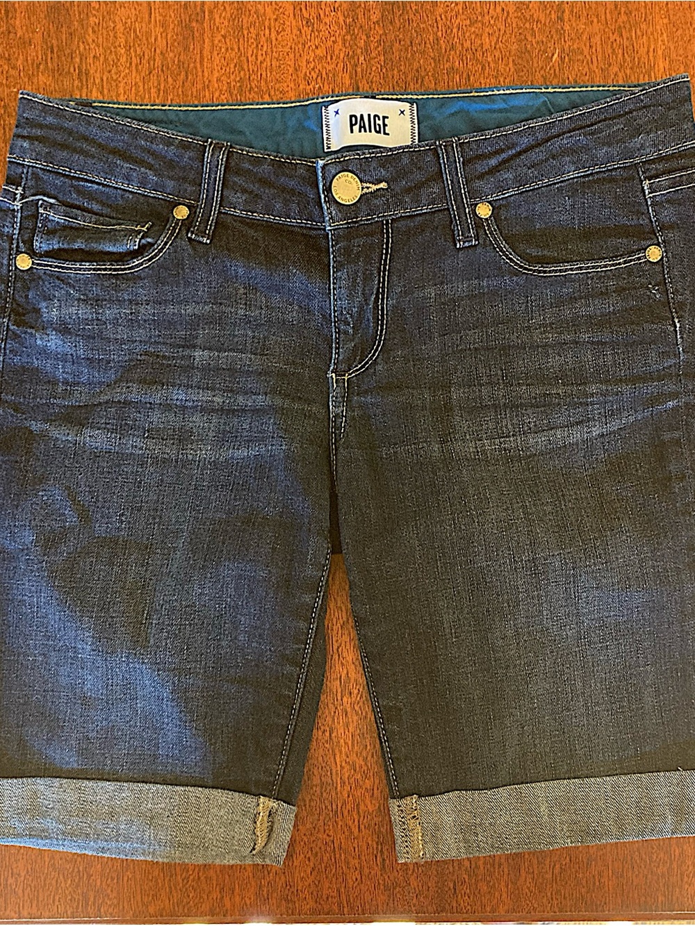 PAIGE Denim Bermudan Shorts